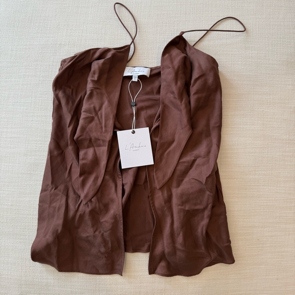 L'Academie Brown Women's Top